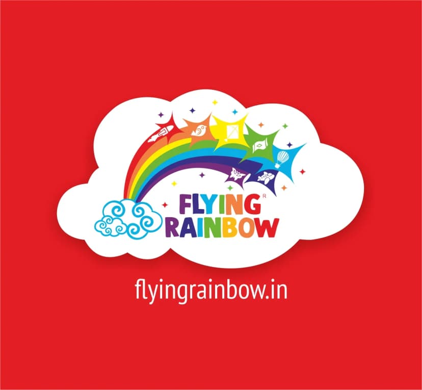 Flying rainbow